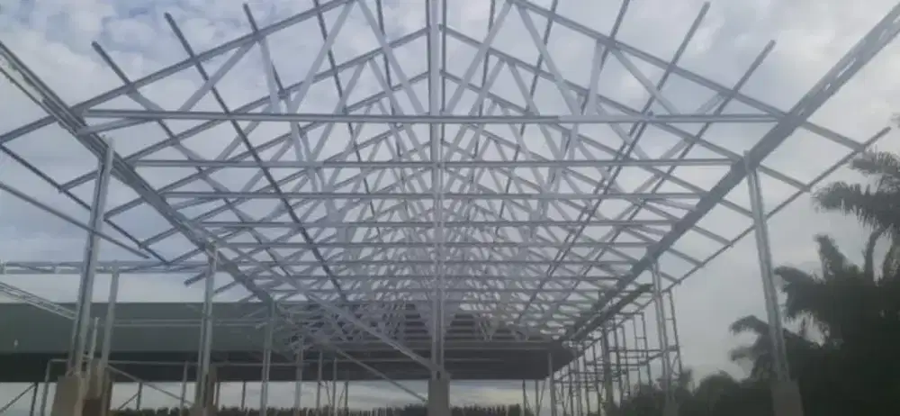 Kontruksi baja ringan murah