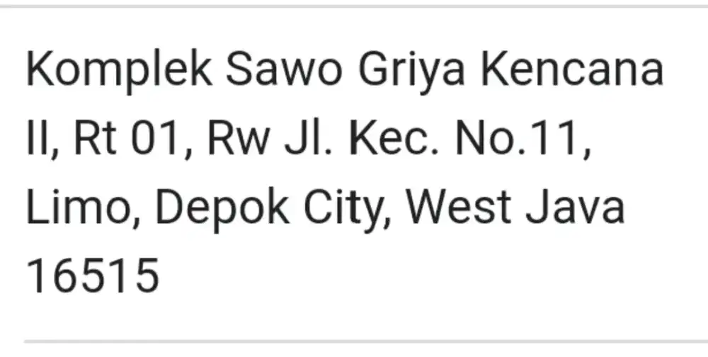 Rumah Baru Renov Bersih Nyaman Disewakan atau Di jual