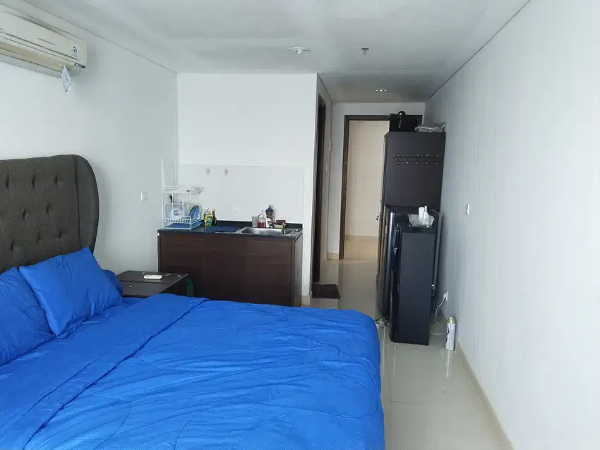 Di sewakan Apartemen Borneo bay tipe studio view kota