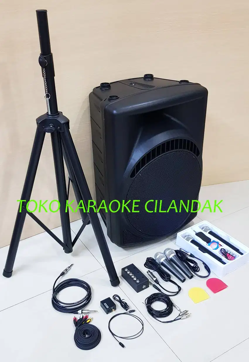 paket speaker 15inc lengkap