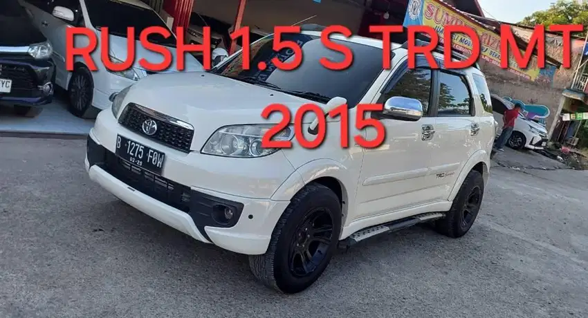 TOYOTA RUSH 1.5 S TRD MT / MANUAL 2015 PUTIH. 2016