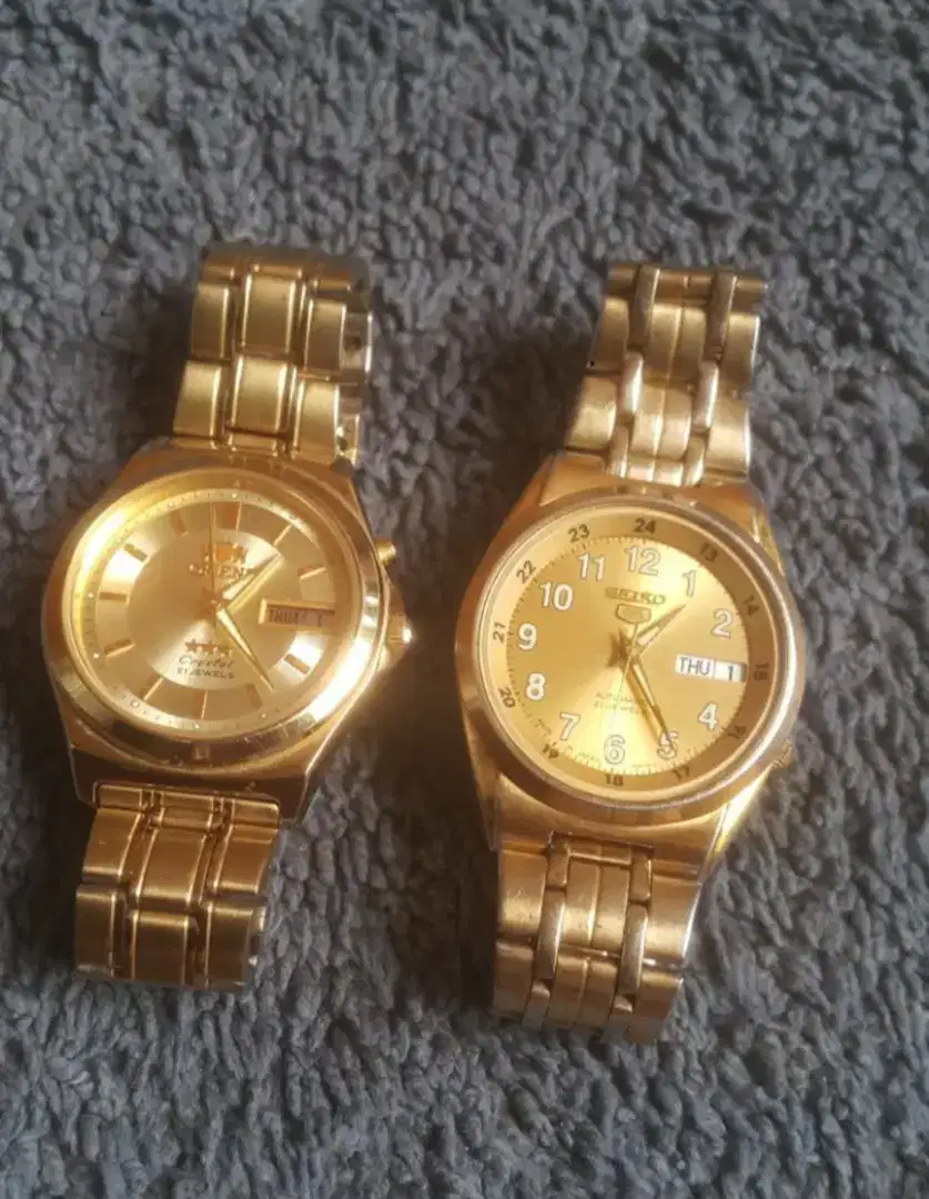 Bundle 2unit Seiko n Orient gold (original)