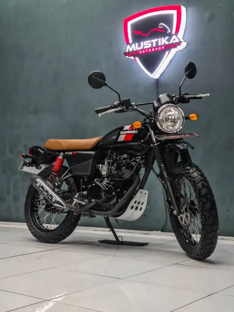 TERMURAH‼️ Kawasaki W175 TR PMK 2021 Black favourit
 Mustika motoshop