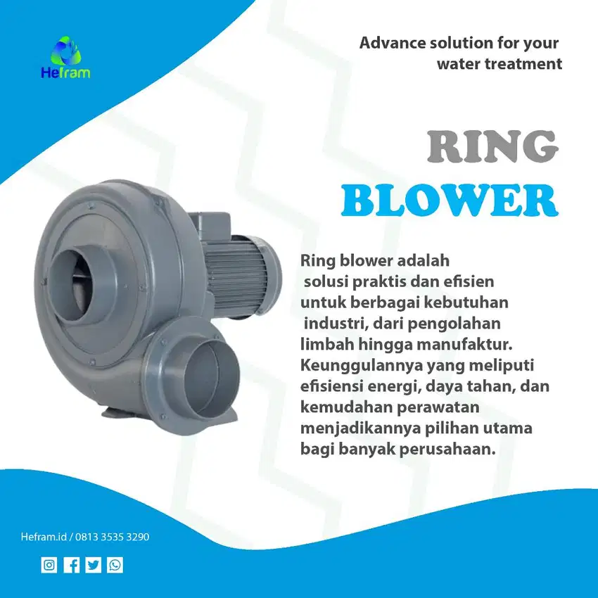 JUAL RING BLOWER VACUUM PUMP