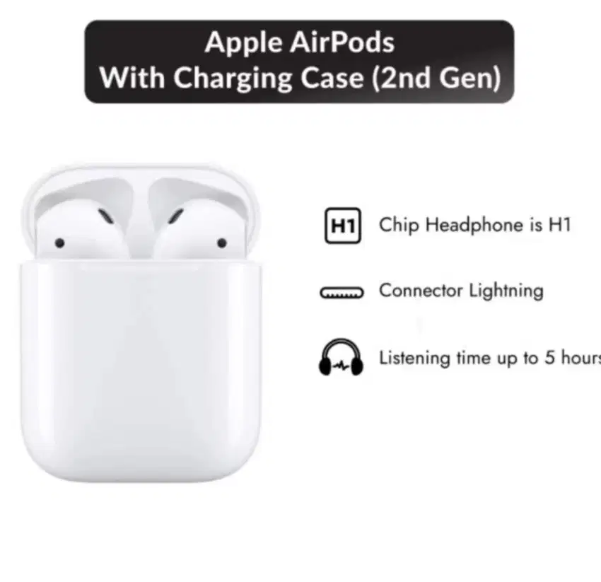 Airpods Gen 2 BNIB Original