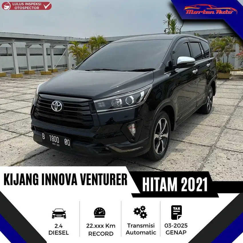 Toyota Kijang Innova Venturer 2.4 Diesel AT Tahun 2021 Bergaransi