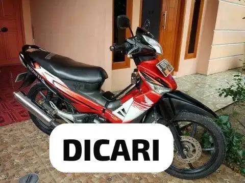 Di Cari Supra X 125 Double Disk DD Tahun 2007 Ke Atas Karbu.