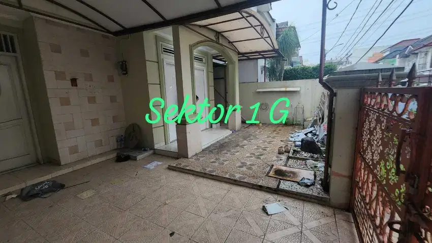 Disewakan Rumah Sektor 1G