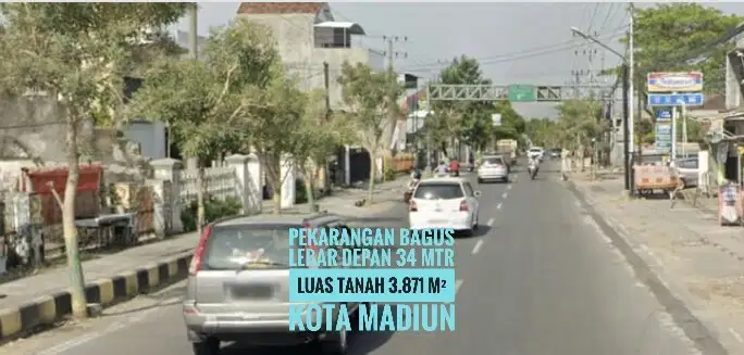 Tanah+Bangunan lama, KOTA MADIUN Jl Setiabudi Lokasi Mantapp