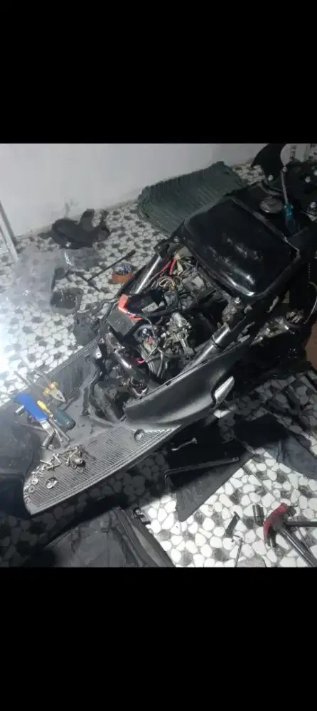 Bengkel panggilan sepeda motor