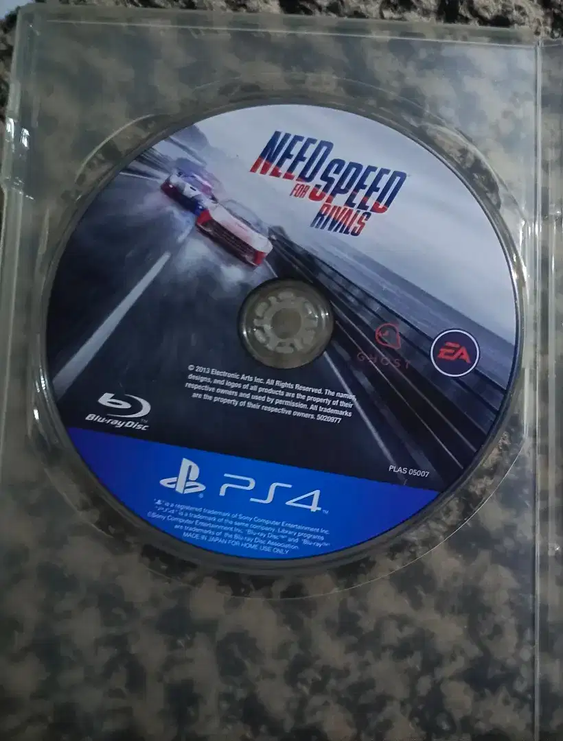 BD PS4 ORIGINAL NEED FOR SPEED TANPA COVER