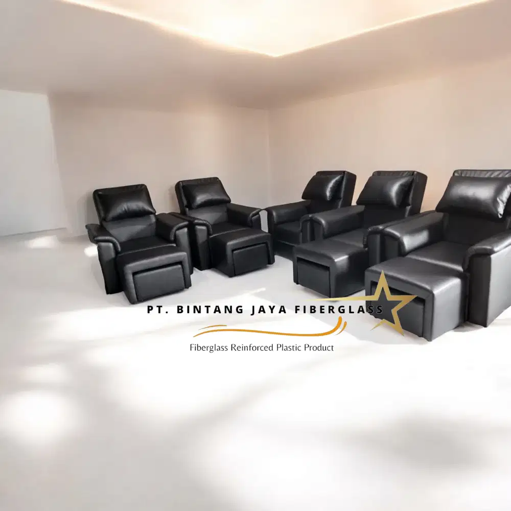 kursi refleksi RF002 hitam ready stok