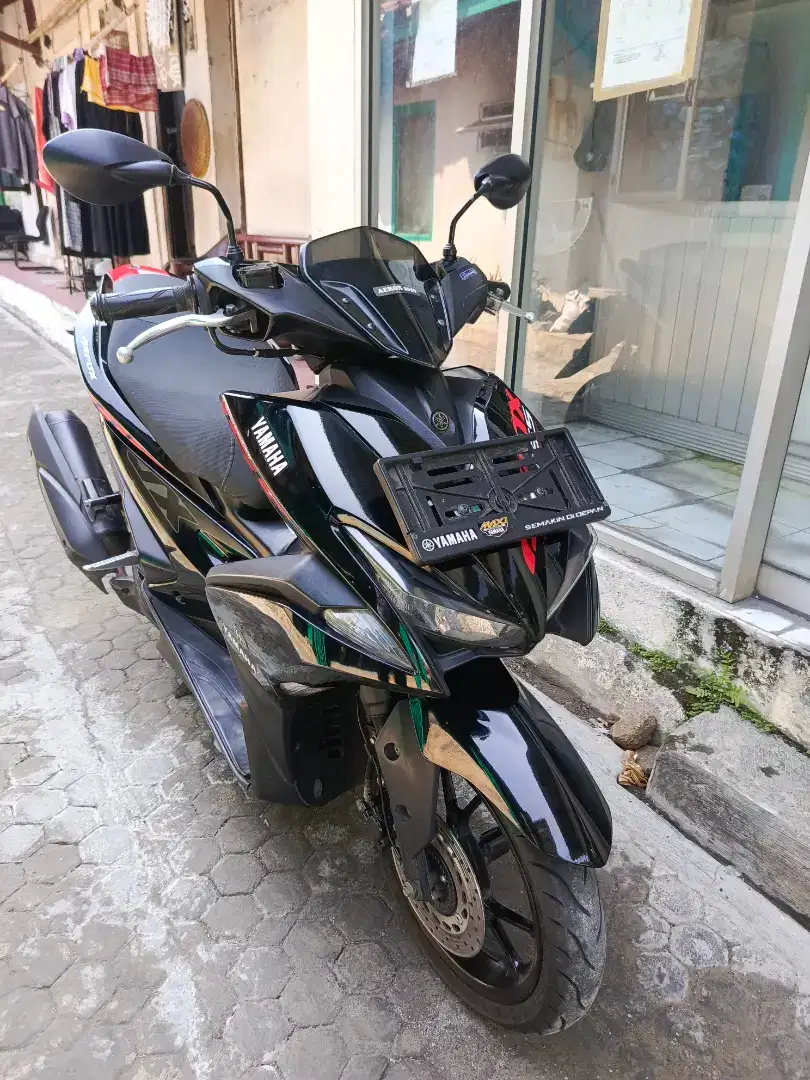 Cash, kredit Aerox VVA 2019 plat F kota