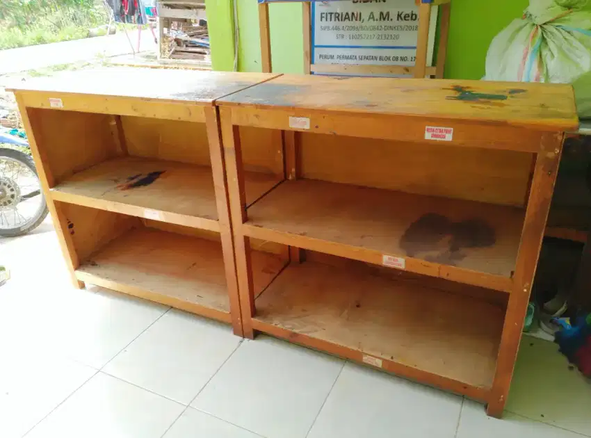 Meja kayu Berkualitas Qty 2 pc jual murah