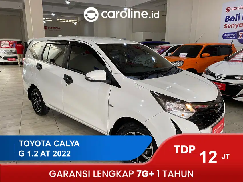 Toyota CALYA G Matic 2022 - FREE CICILAN 1X - showroom caroline.id