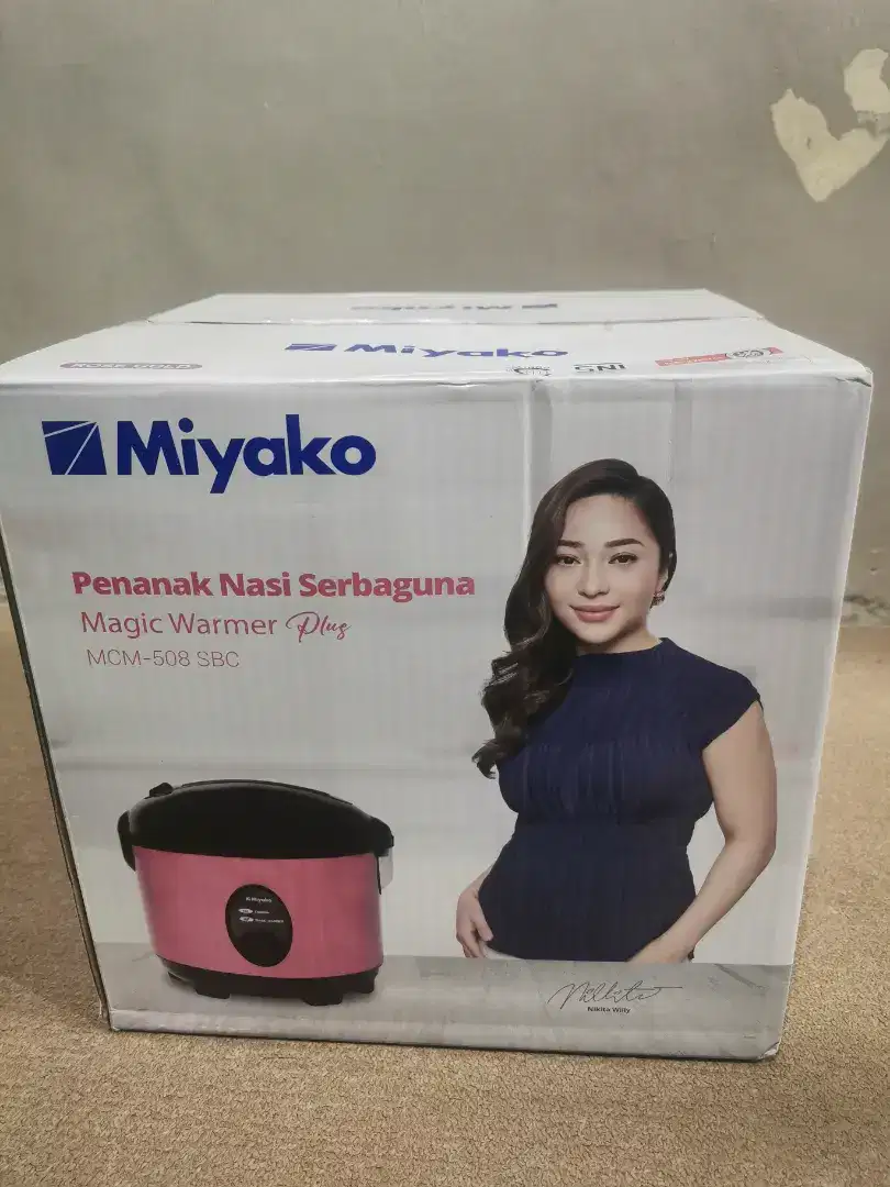 Baru MIYAKO MCM 508 SBC MagicCom / Rice Cooker 3IN1 New Garansi Resmi