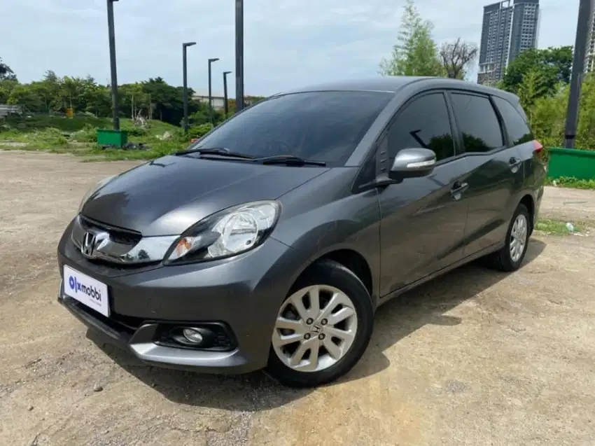 Pajak Panjang Honda Mobilio 1.5 E Bensin-MT 2014 Abu-abu LYJ