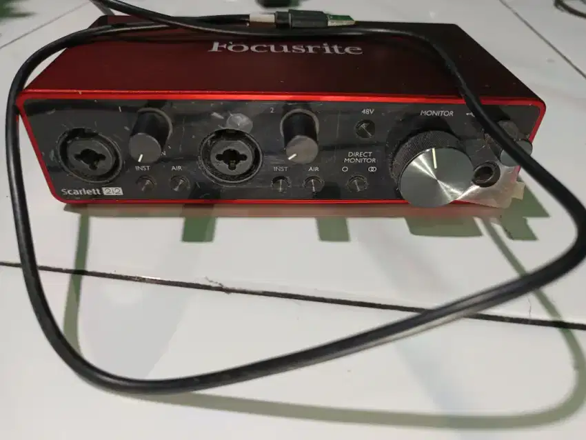 Sound card Scarlett focusrite 212 third generation