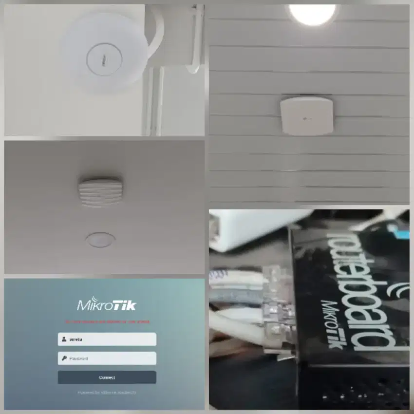 Menerima Pemasangan Access Point Hotspot + Mikrotik Router