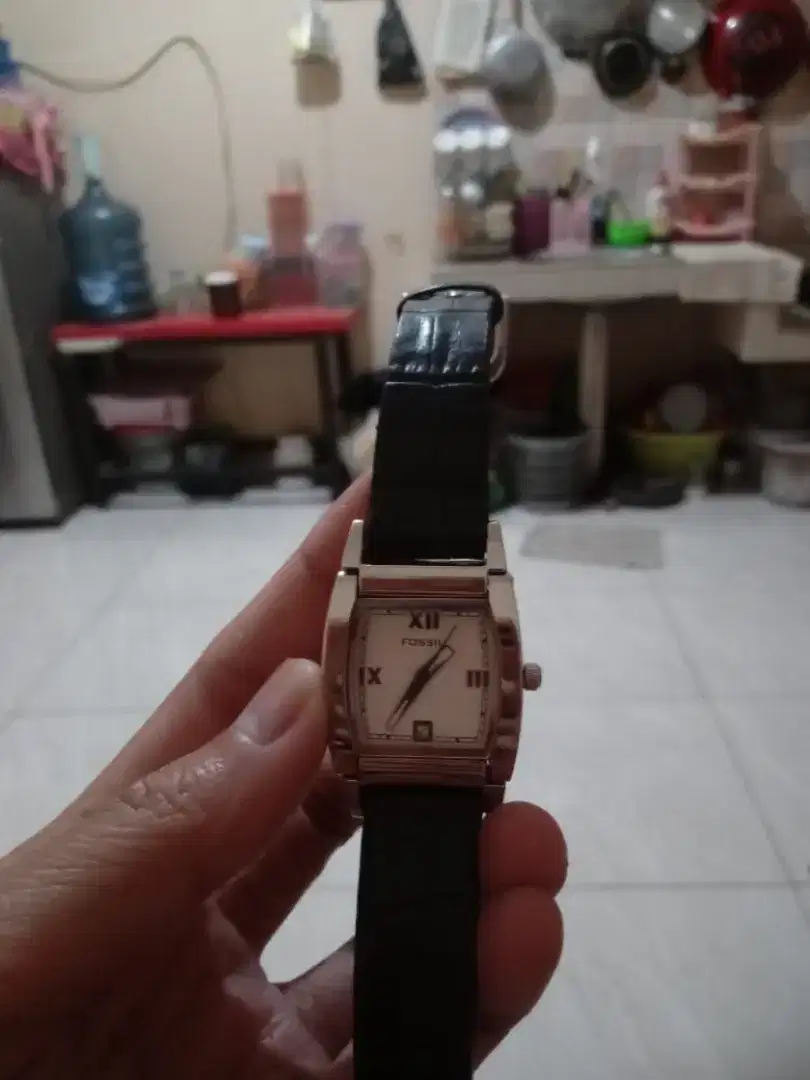 jam wanita fossil original