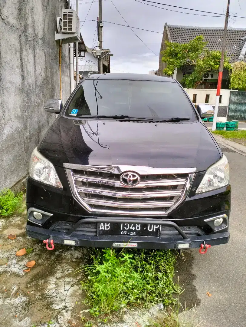 Jual mobil Inova barong G. MT 2.0 2015 BENSIN