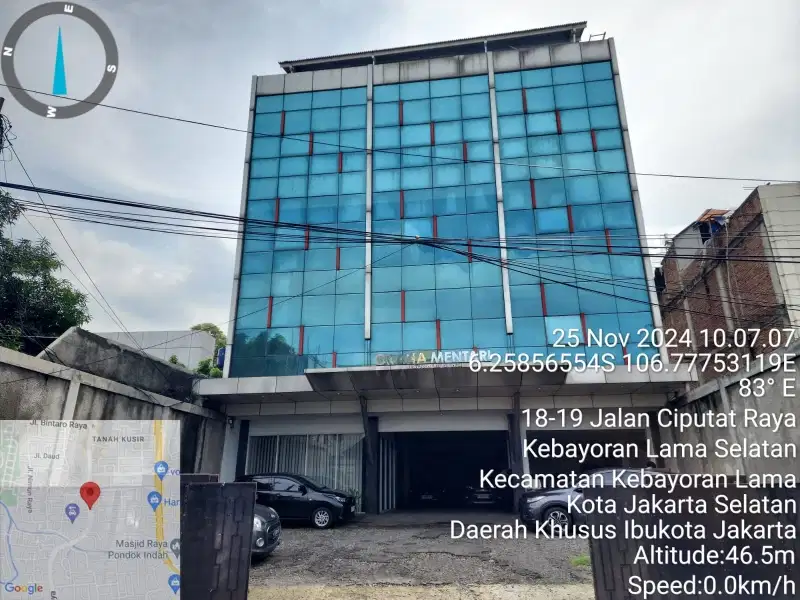 Jual cepat Gedung perkantoran 5 lantai di kebayoran lama, jakarta