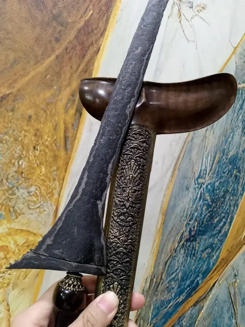 Keris Jalak Ngoceh sepuh pamor Wengkon Isen wingit