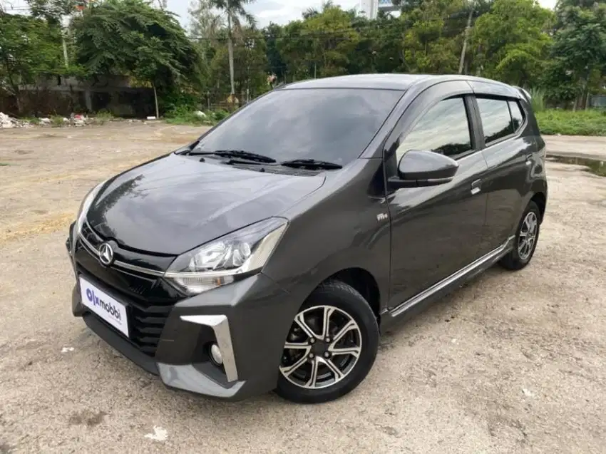 DP Rendah Daihatsu Ayla 1.2 R Bensin-AT 2022 Abu-abu LBAI