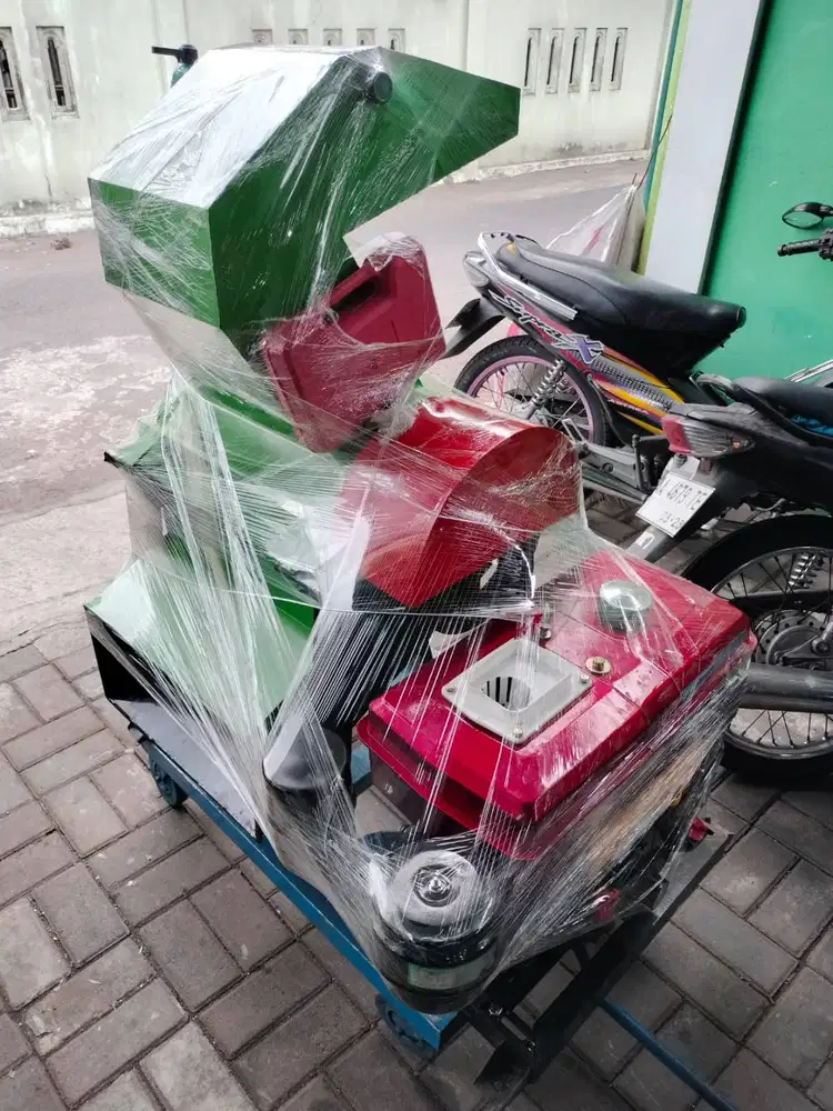 mesin crusher pencacah plastik