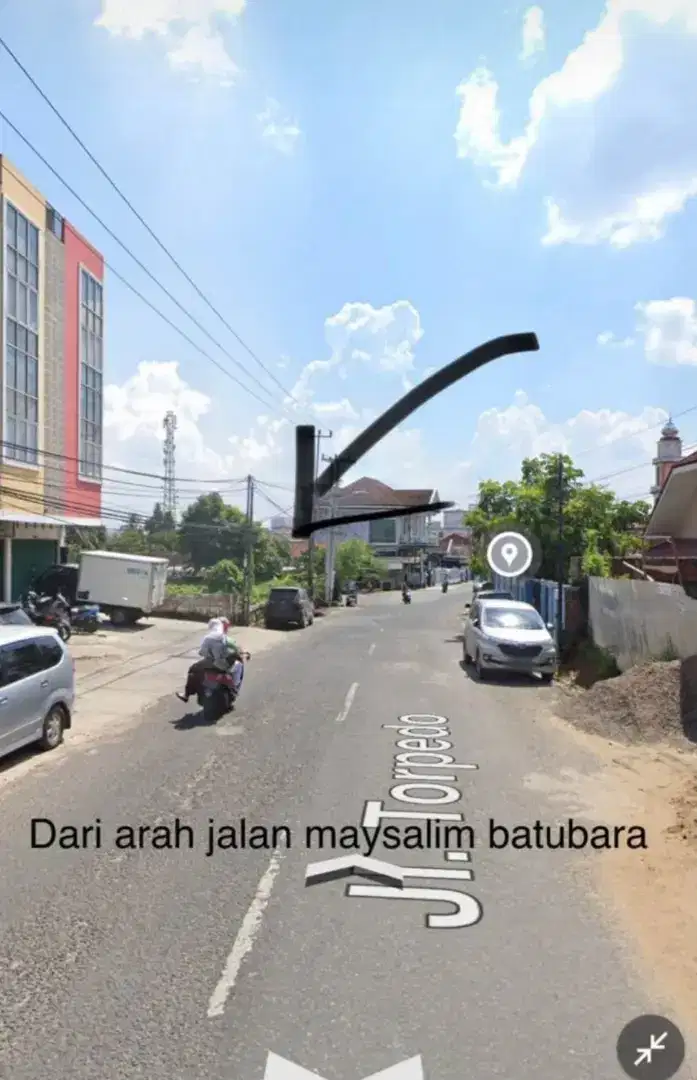 Dijual tanah pinggir jalan raya sekip ujung palembang