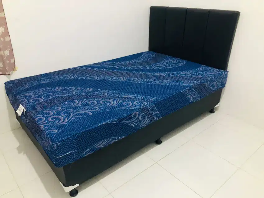 Kasur dipan full set ukuran 120 x 20 x 200 cm