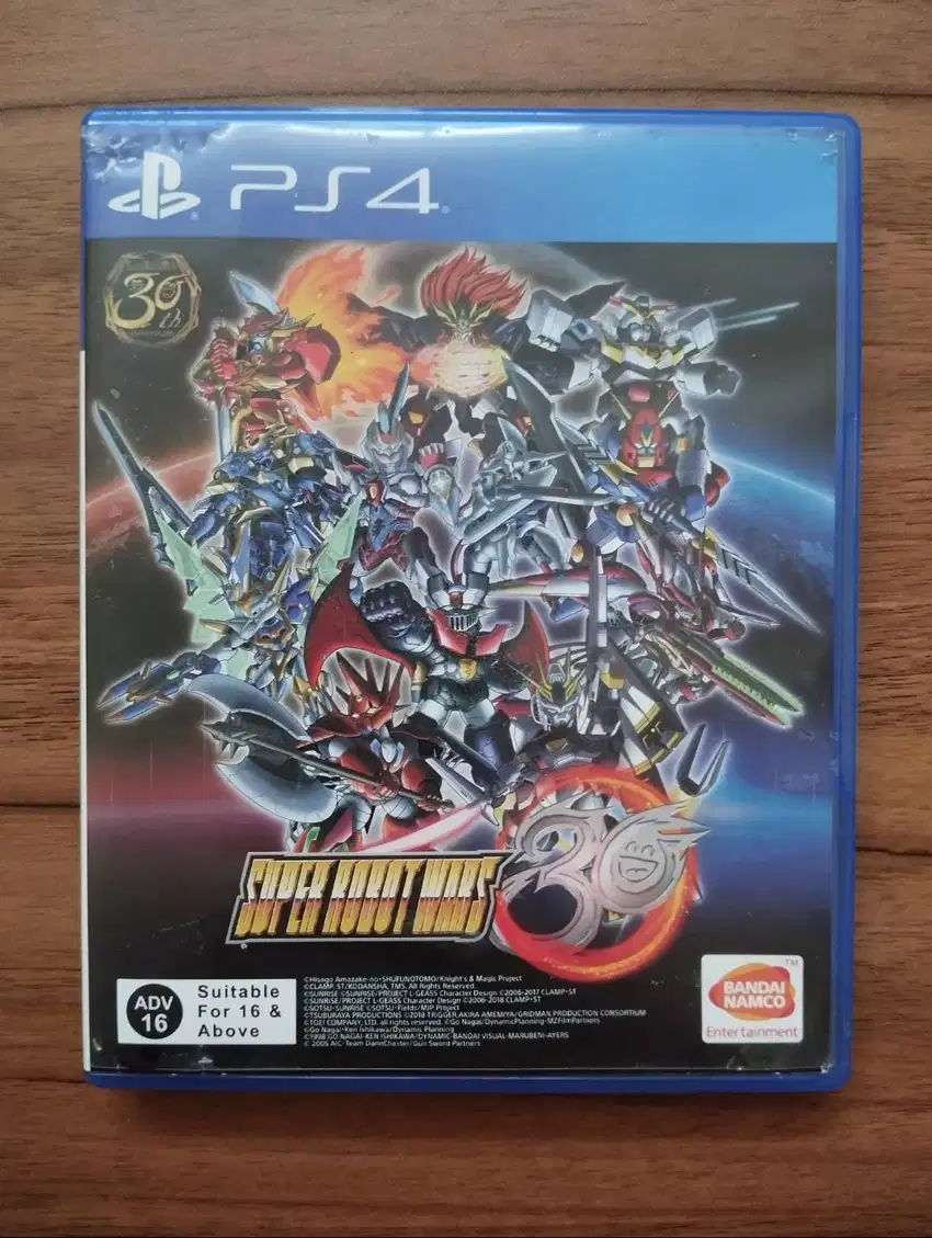 DIJUAL KASET PS 4 - SUPER ROBOT WARS 30