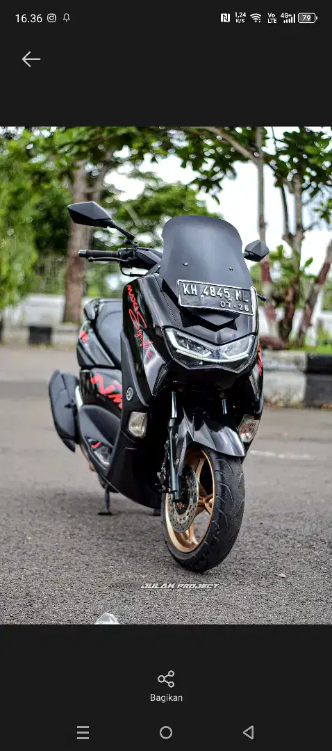 NEW NMAX HITAM TAHUN 2021