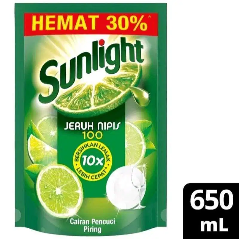 SUNLIGHT JERUK NIPIS 650 ML