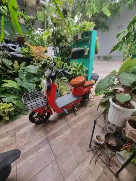 Sepeda listrik kondisi masih sangat baik