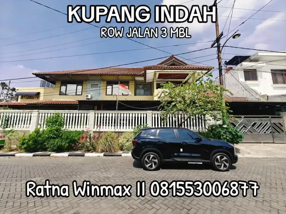 Dijual Rumah Kupang Indah Dekat Tol Satelit