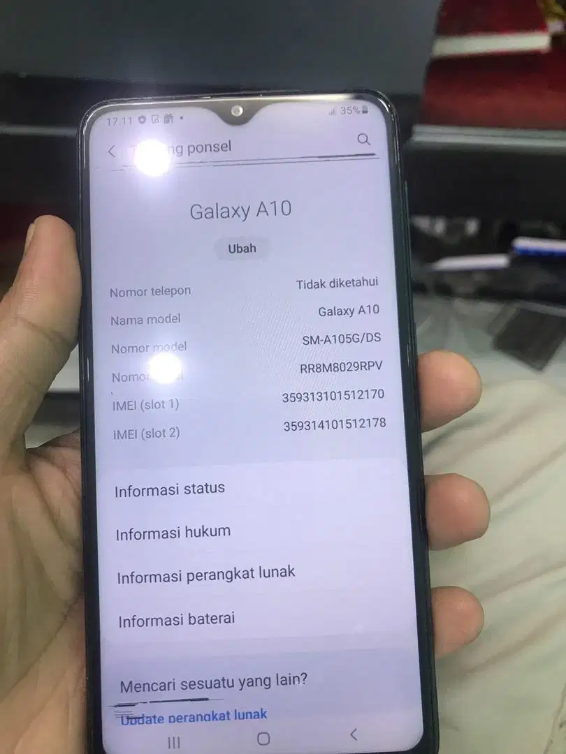 Jual samsung A01 batanggan minus lcd garis htm