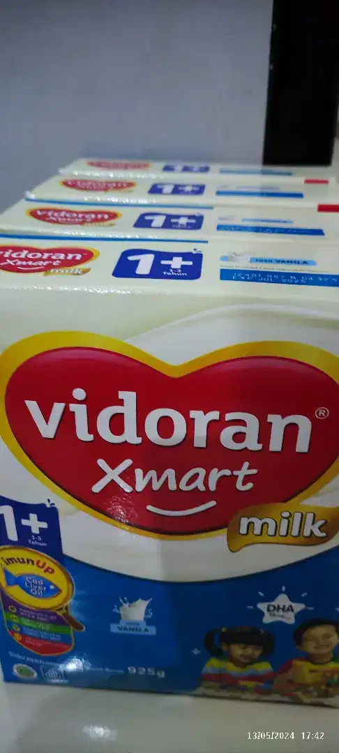 Susu Vidoran Xmart Vanila 1+