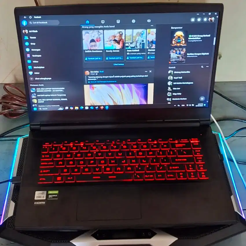 Laptop MSI gf63 thin 10sc