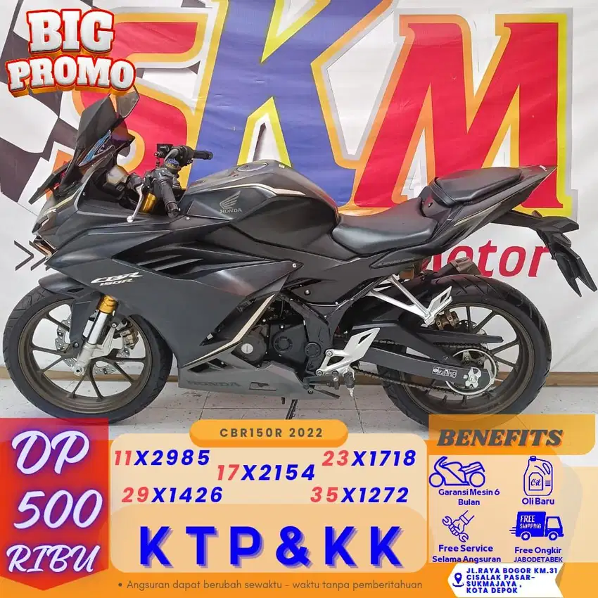 AKHIRR TAHUN PROMO DP 250RB Honda CBR 150 2022