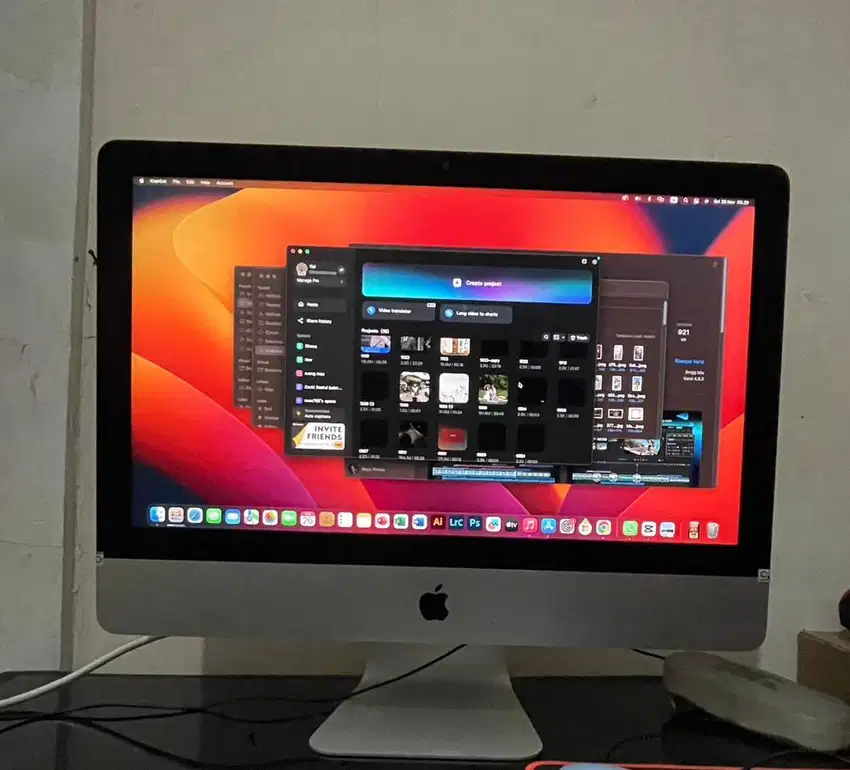 Dijual iMac 2017 slim 21 5 inc dual core i5 16 1TB SSD