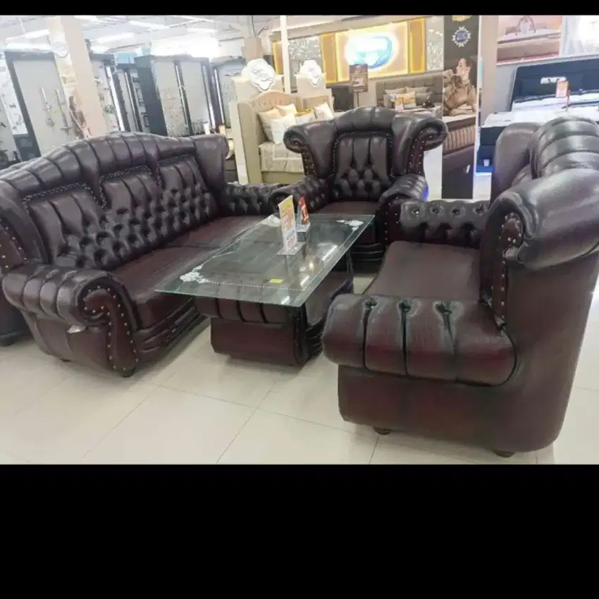 KURSI SOFA SERIBU KANCING 3 2 1