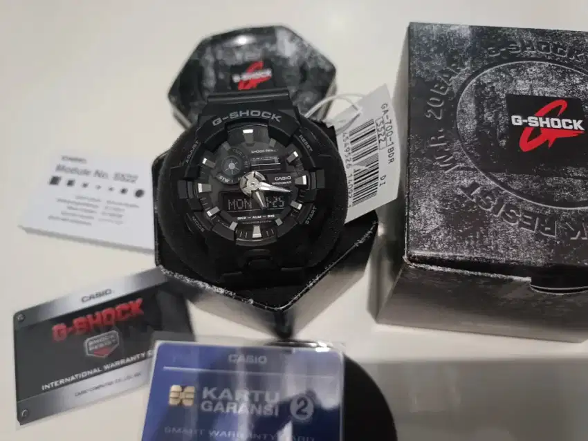 CASIO G-SHOCK GA 700 1BDR ORI