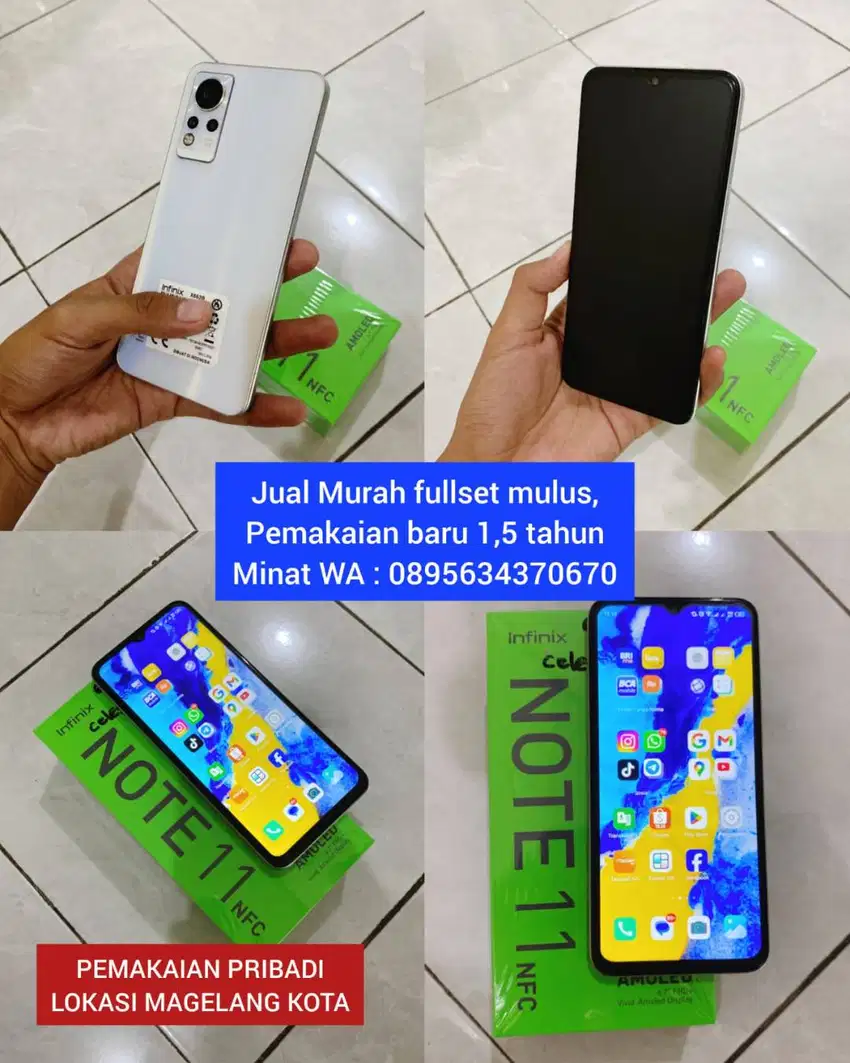 Jual murah HP INFINIX NOTE 11 NFC