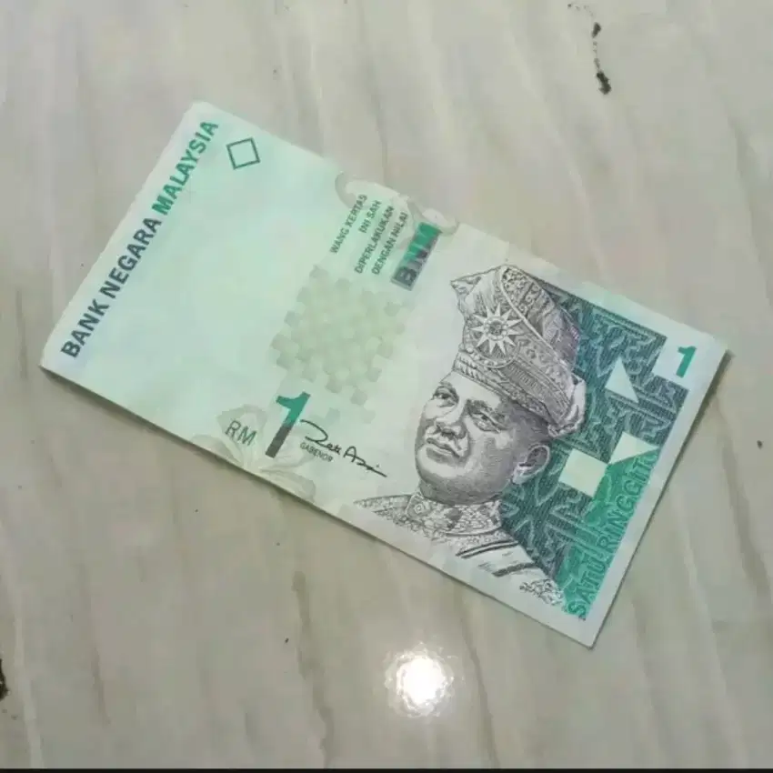 1 R.M RINGGIT MALAYSIA BANYAK DICARI KOLEKSI KUNO