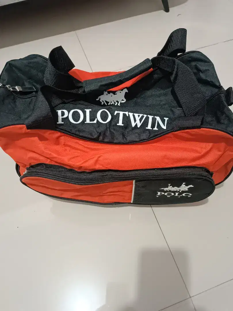 Polo golf bagus redblack twin