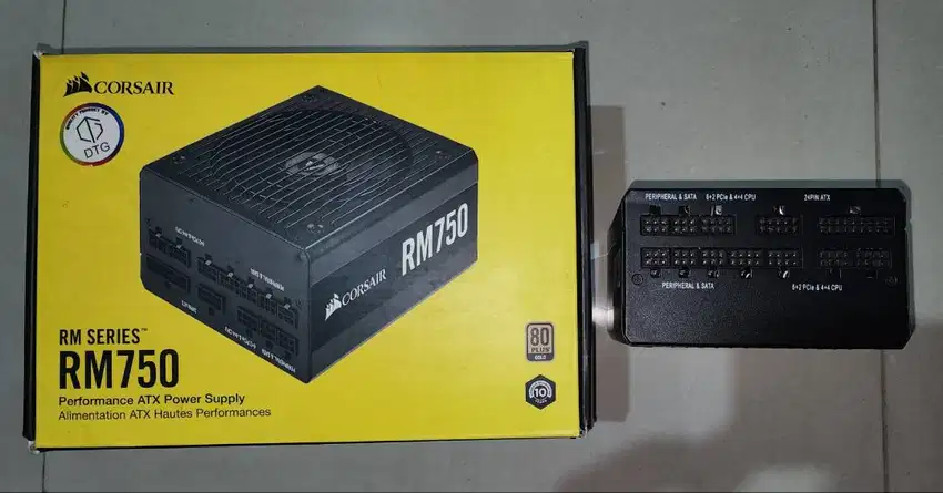 PSU Power Supply Corsair RM750 750 Watt GOLD PLUS Fully Modular