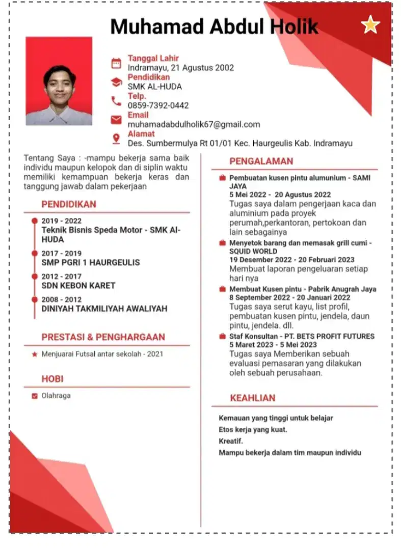 mencari loker buat saya sendiri