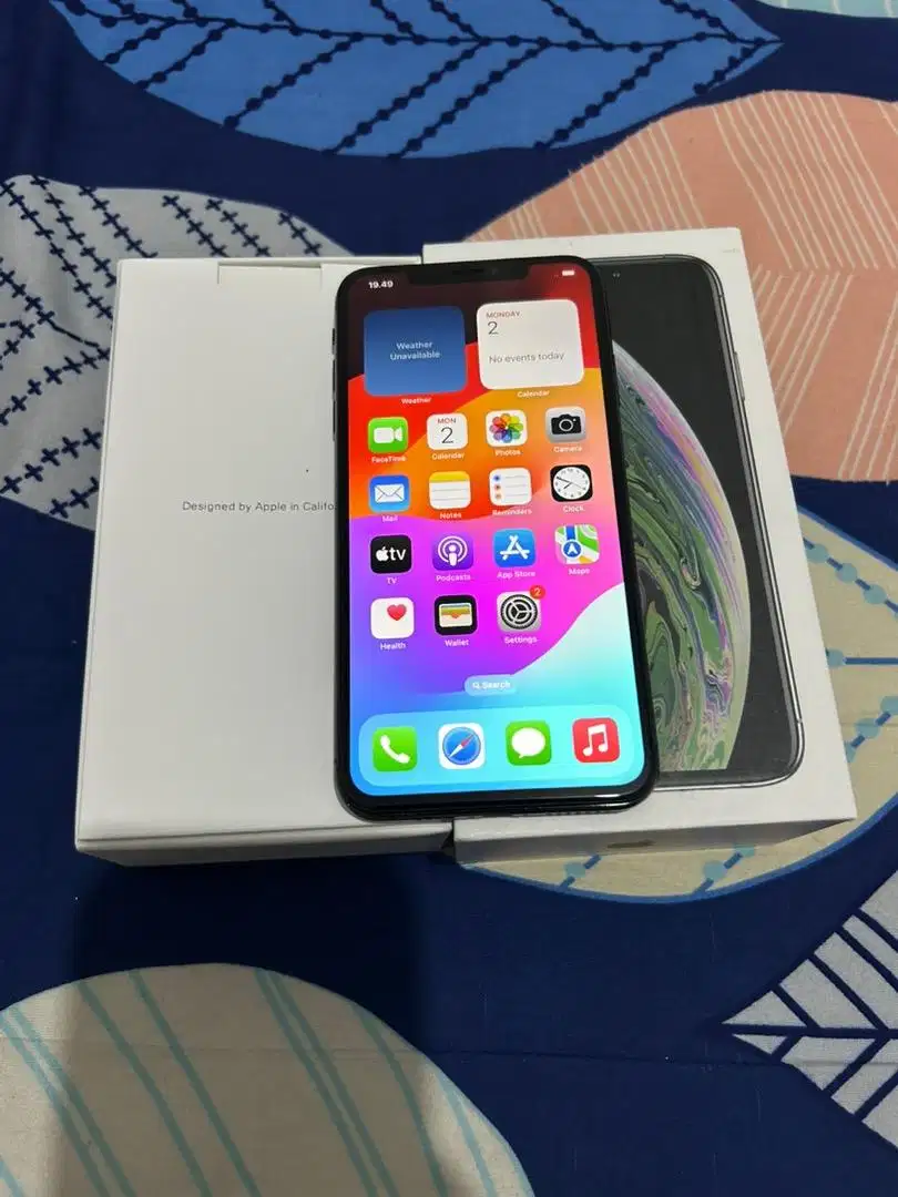 IPhone Xs Max 64gb Inter All Ope jaringan aman pemakaian lama