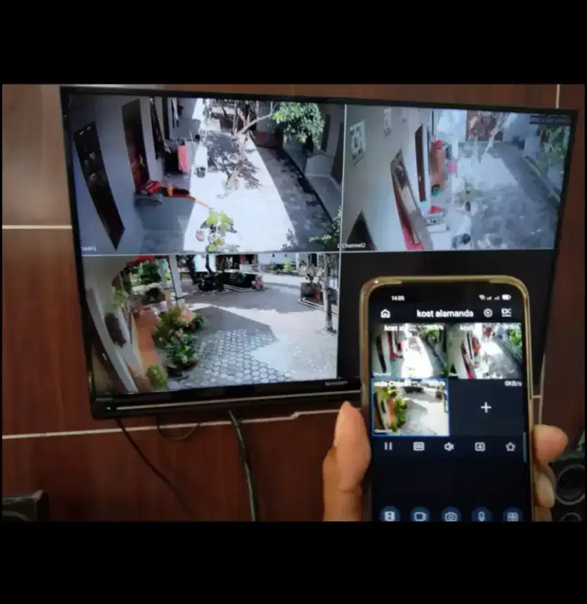 Pasang cctv hilook hd , cctv dahua lain2